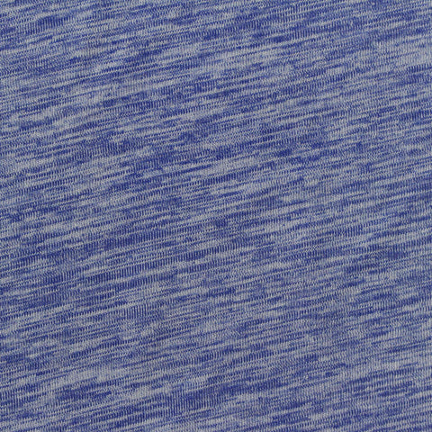 Blue Marl Jersey Knit, Polyester, 130 gsm