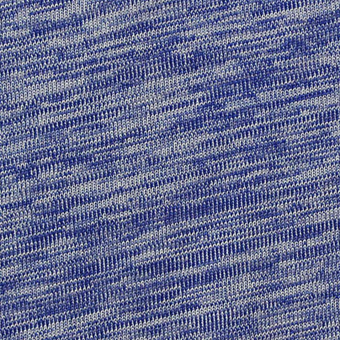 Blue Marl Jersey Knit, Polyester, 130 gsm
