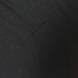 100% Polyester Birdseye Knit Fabric, 150 gsm, 165 cm — Black