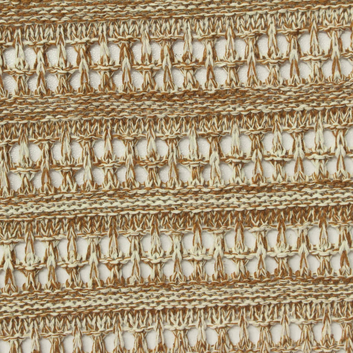 Jacquard Polyester Viscose Pointelle Knit Fabric, 300 gsm, 160 cm — Khaki