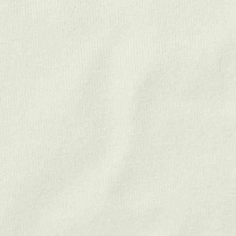 Cotton Stretch Jersey Knit Fabric, 220 gsm, 165 cm — White