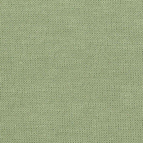 Cotton Polyester Stretch Scuba Knit Fabric, 330 gsm — Green