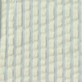 Light Blue Vertical-Stripe Jersey Knit, Cotton-Poly — texture