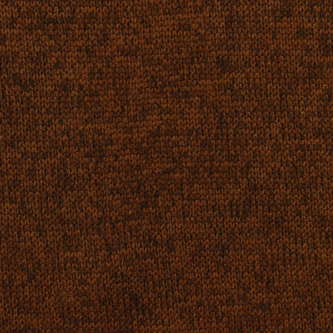 Brown Marl Chunky Knit, Polyester, 250 gsm
