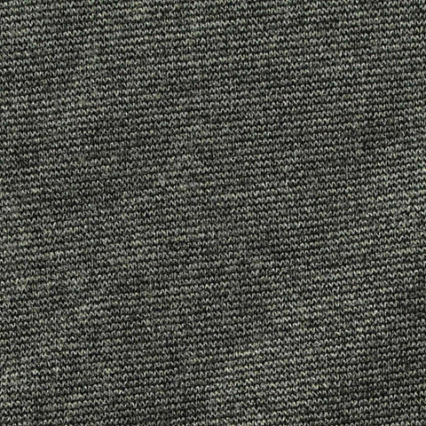 Dark Grey Heathered-Marl Ponte Knit