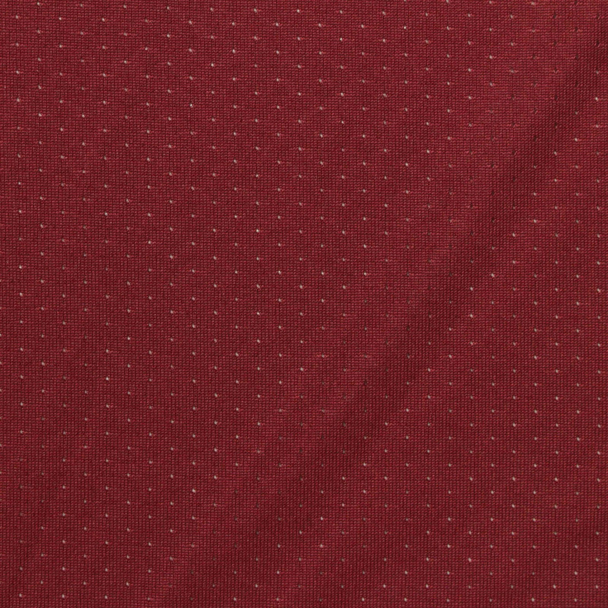 Red Dot Birdseye Knit, Polyester