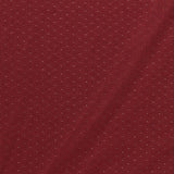Red Dot Birdseye Knit, Polyester