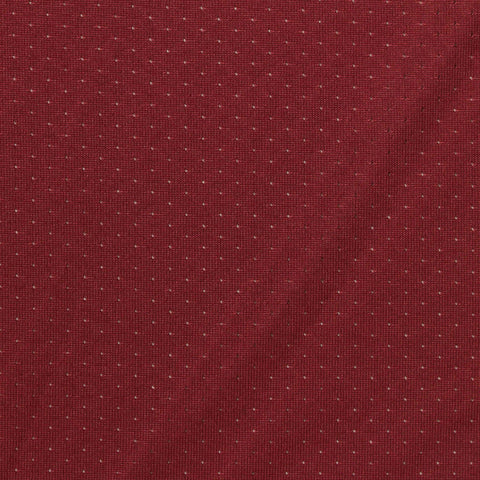 Red Dot Birdseye Knit, Polyester