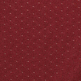 Red Dot Birdseye Knit, Polyester — texture
