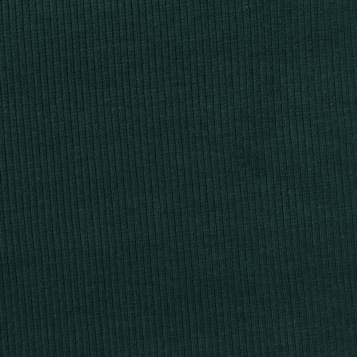 Cotton Polyester Stretch Rib Knit Fabric, 310 gsm — Green