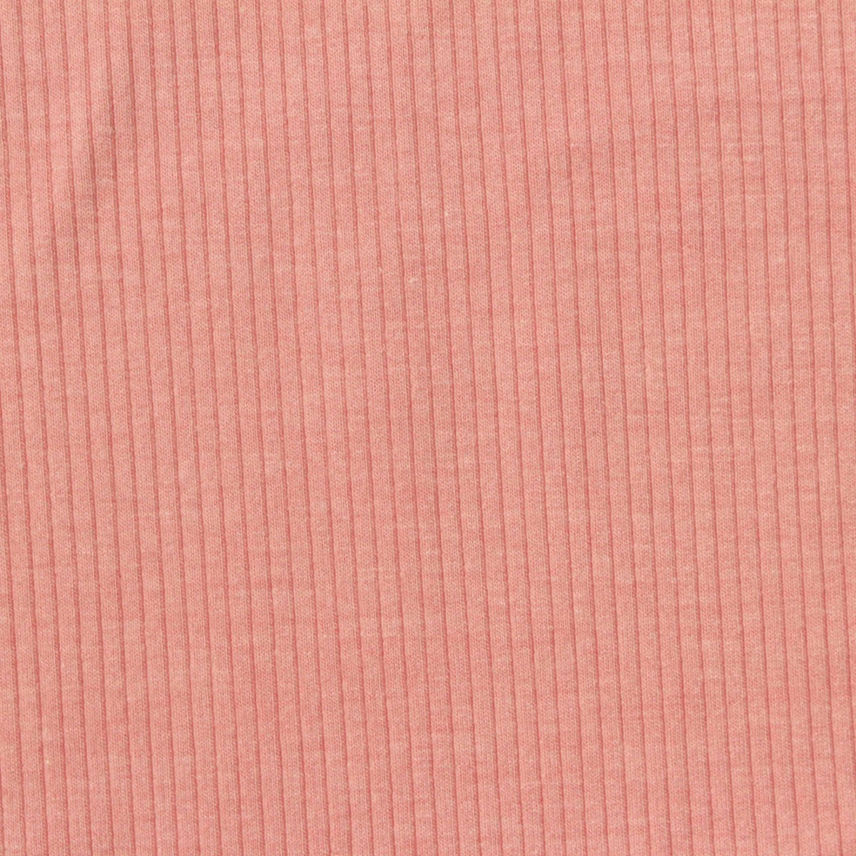 Polyester Viscose Stretch Rib Knit Fabric, 300 gsm — Pink