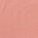 Polyester Viscose Stretch Rib Knit Fabric, 300 gsm — Pink