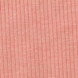 Polyester Viscose Stretch Rib Knit Fabric, 300 gsm — Pink — texture
