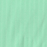 Polyester Stretch Rib Knit Fabric, 220 gsm — Green — texture