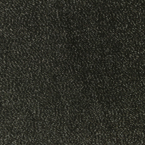 Black Marl Jersey Knit, Viscose-Metallic