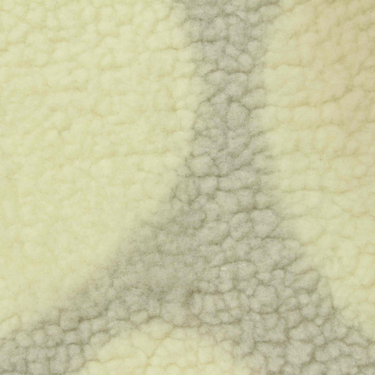 Cream Abstract Sherpa Fleece, Polyester