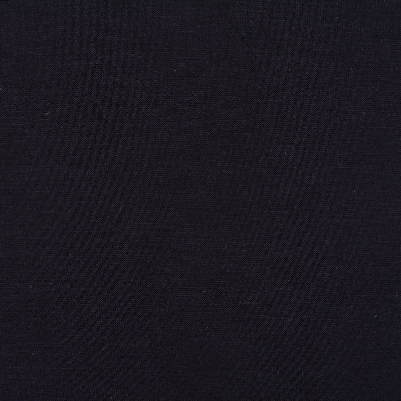 Viscose Stretch Jersey Knit Fabric, 180 gsm, 165 cm — Black, ref EF-2731