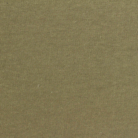 Polyester Cotton Scuba Knit Fabric, 400 gsm, 180 cm — Khaki
