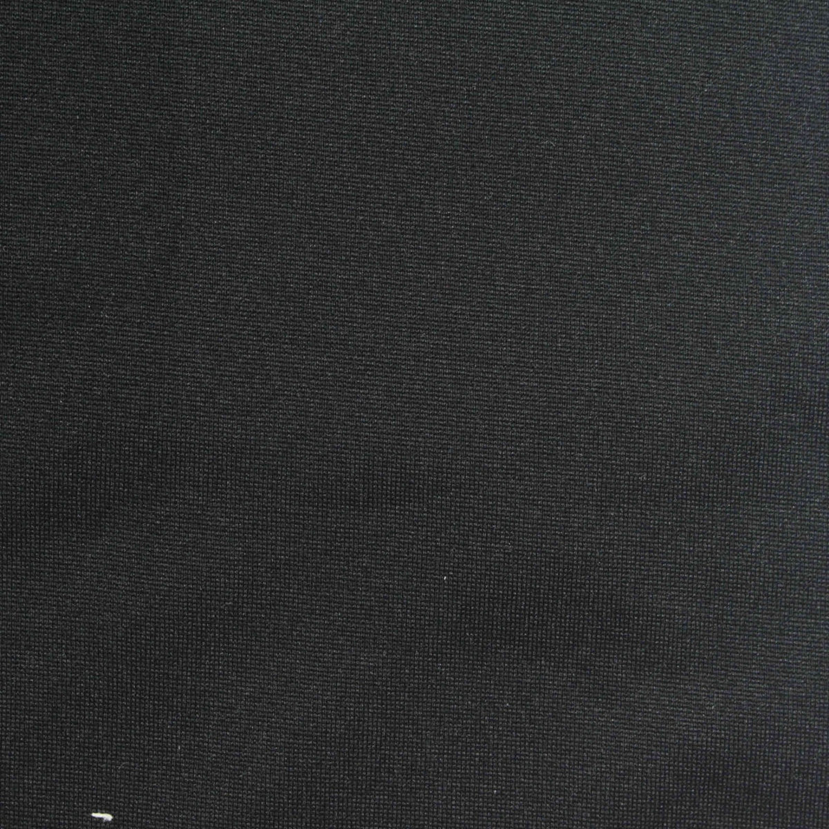 Brushed Polyester Stretch Milk Silk Knit Fabric, 170 gsm, 160 cm — Black