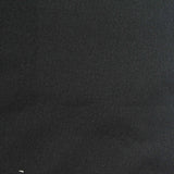 Brushed Polyester Stretch Milk Silk Knit Fabric, 170 gsm, 160 cm — Black
