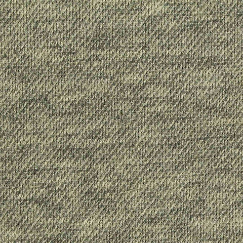 Heathered Grey Marl Piqué Knit, Cotton-Poly