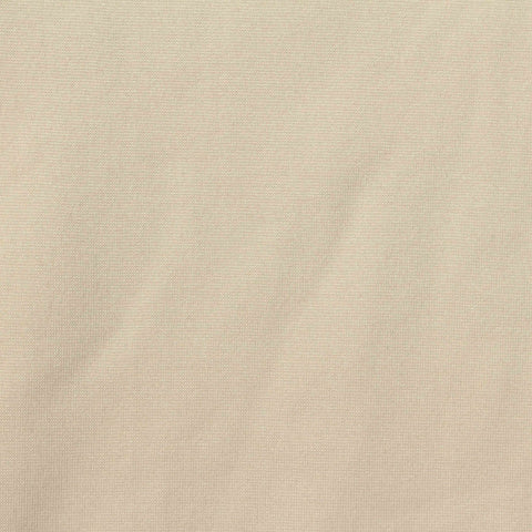 Brushed Polyester Stretch Milk Silk Knit Fabric, 170 gsm, 160 cm — Beige