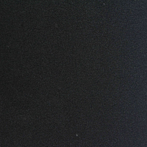 100% Polyester Fleece Fabric, 260 gsm, 160 cm — Black, ref EF-273123