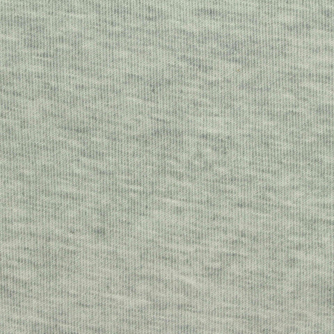 Light Grey Marl Scuba Knit, Poly-Cotton, 265 gsm