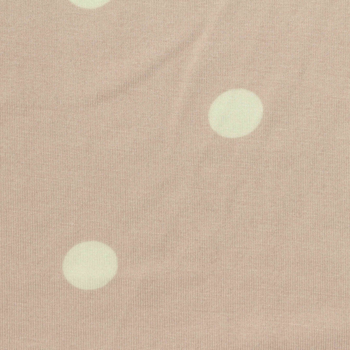 Cream Dots Jersey Knit, Modal