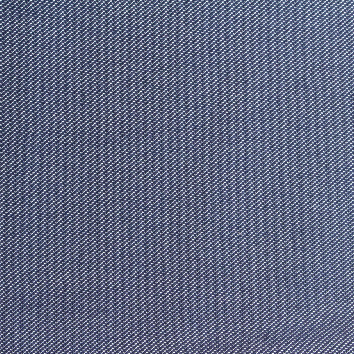 Blue Heathered-Marl Denim, Viscose-Poly