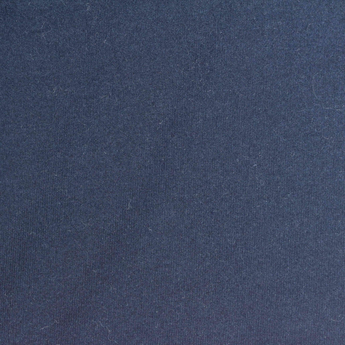 Brushed Polyester Stretch Jersey Knit Fabric, 230 gsm, 153 cm — Navy