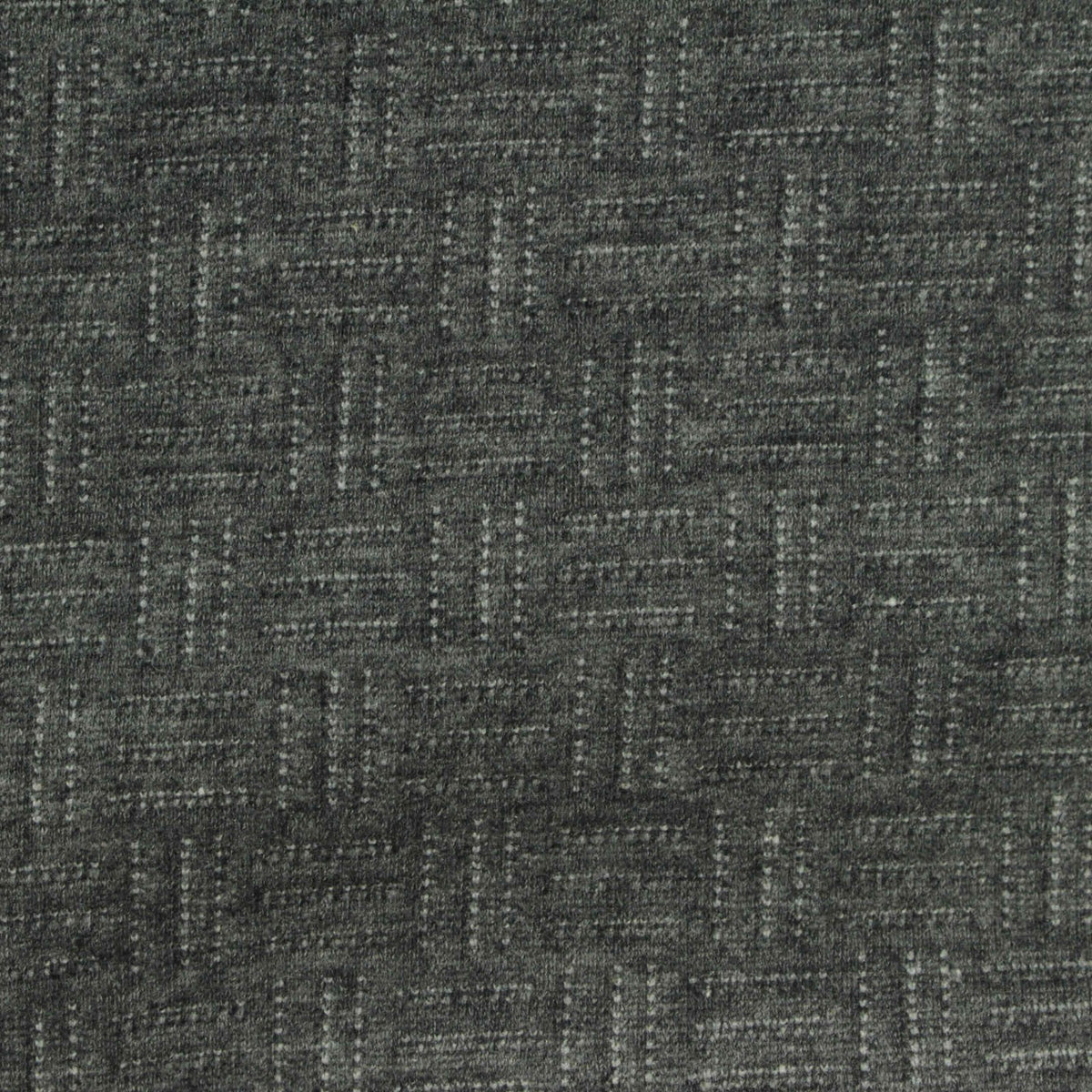 Grey Tone-on-Tone Scuba Knit, Cotton-Poly