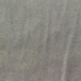 Cotton Polyester Velvet Fabric, 240 gsm, 168 cm — Grey
