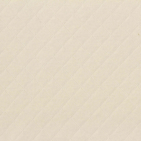Cream Tone-on-Tone Diamond Scuba Knit, Cotton