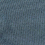 Heather Cotton Polyester Interlock Knit Fabric, 170 gsm, 173 cm — Blue