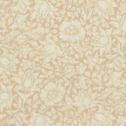 Cream Floral Pointelle Knit, Cotton