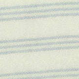 Pale Blue Horizontal-Stripe French Terry, Cotton-Poly — texture