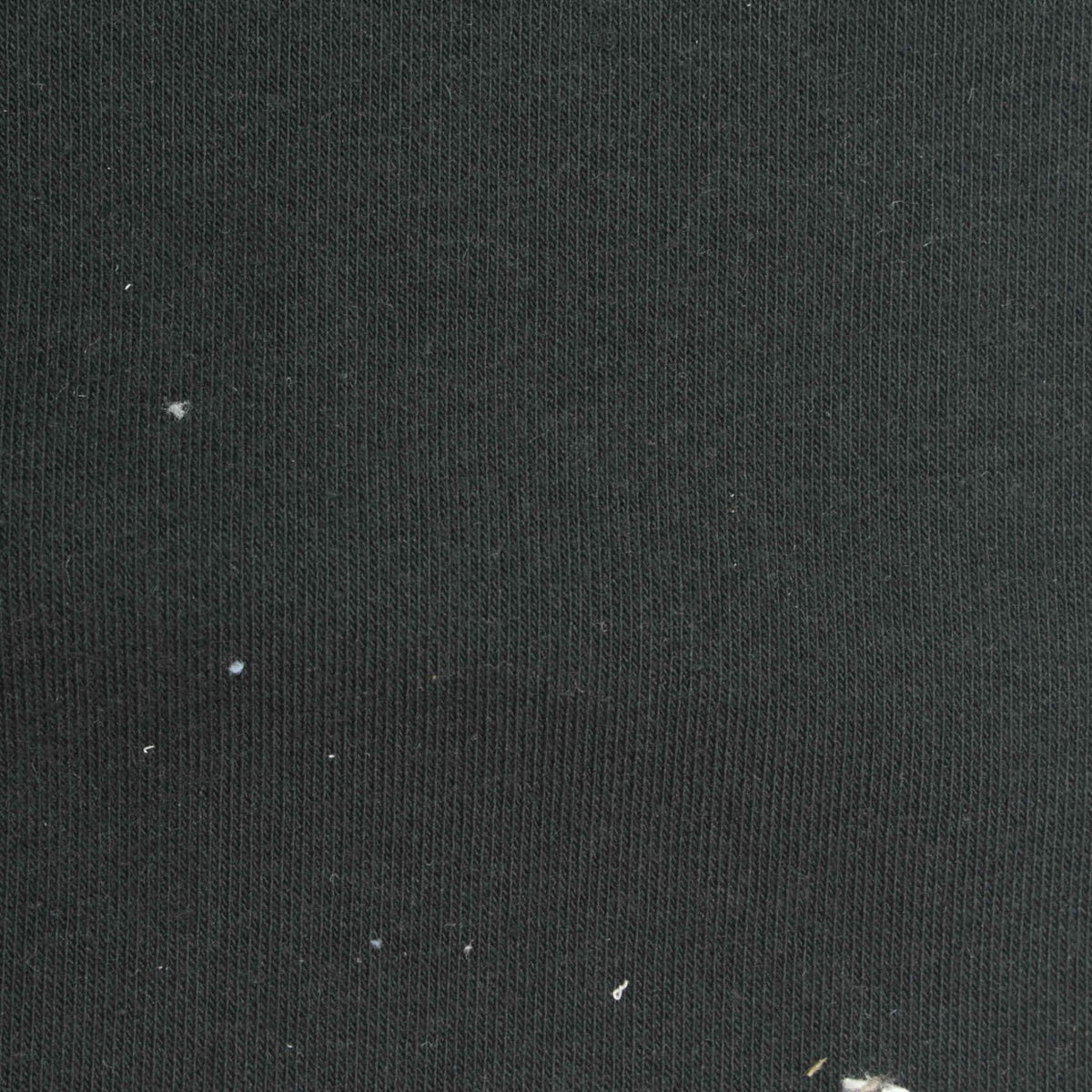 Cotton Polyester Jersey Knit Fabric, 240 gsm, 170 cm — Black
