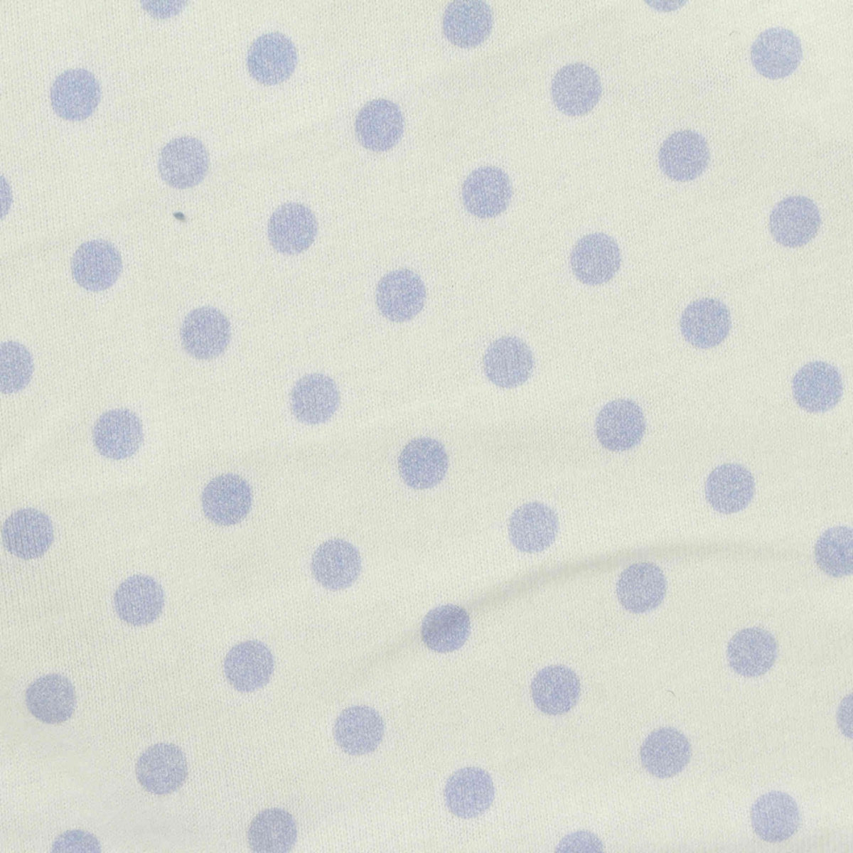 Light Blue Dots Jersey Knit, Cotton