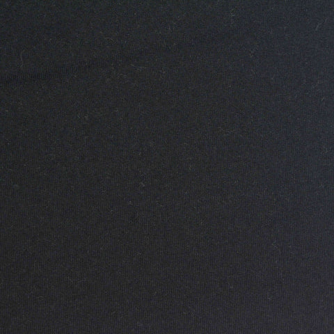 Nylon Stretch Jersey Knit Fabric, 290 gsm, 170 cm — Black