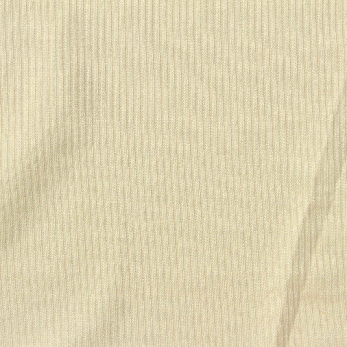 Viscose Stretch Rib Knit Fabric, 190 gsm, 180 cm — Beige