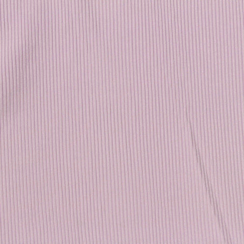 Polyester Stretch Rib Knit Fabric, 180 gsm, 165 cm — Purple