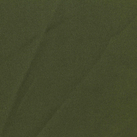 Washed Modal Polyester Stretch Scuba Knit Fabric, 270 gsm, 165 cm — Green