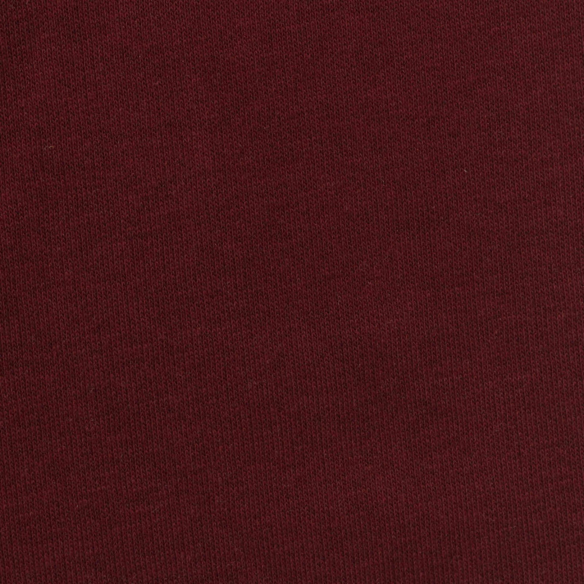 Brushed Cotton Polyester French Terry Fabric, 260 gsm, 165 cm — Red