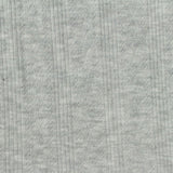 Light Grey Textured Rib Knit, Poly-Viscose
