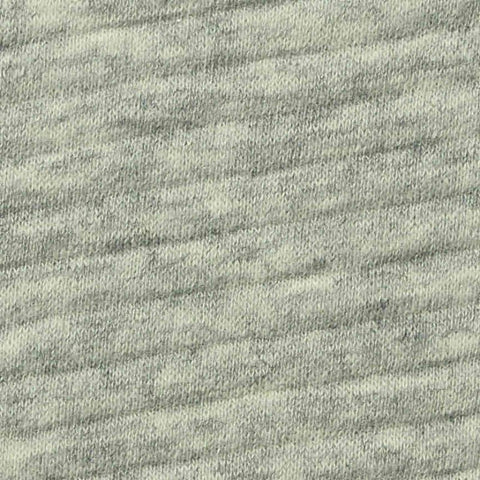 Light Grey Marl Jacquard, Poly-Cotton, 345 gsm