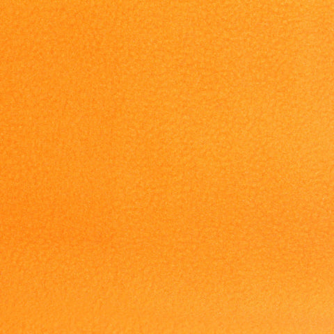 100% Polyester Fleece Fabric, 280 gsm, 152 cm — Orange