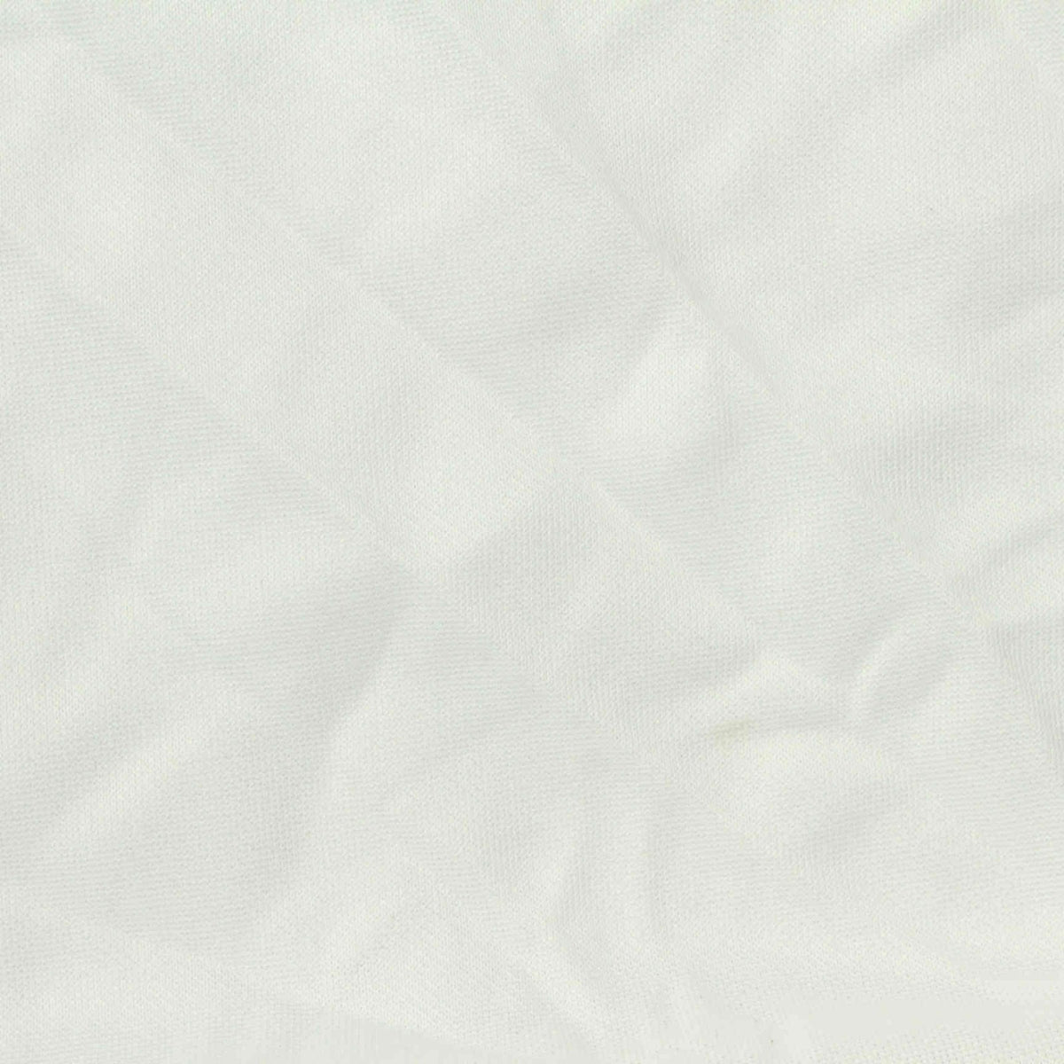 100% Polyester Piqué Knit Fabric, 140 gsm, 160 cm — White