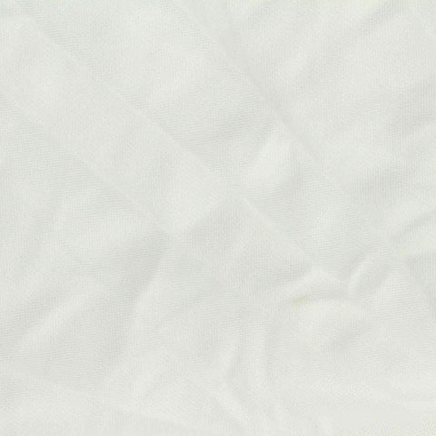 100% Polyester Piqué Knit Fabric, 140 gsm, 160 cm — White