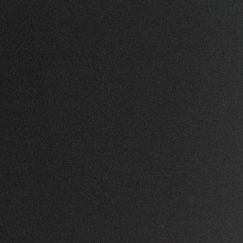 Polyester Stretch ITY Knit Fabric, 220 gsm, 160 cm — Black